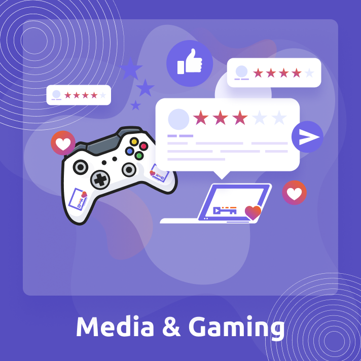 Games and Streaming  Banner - Mediamodifier